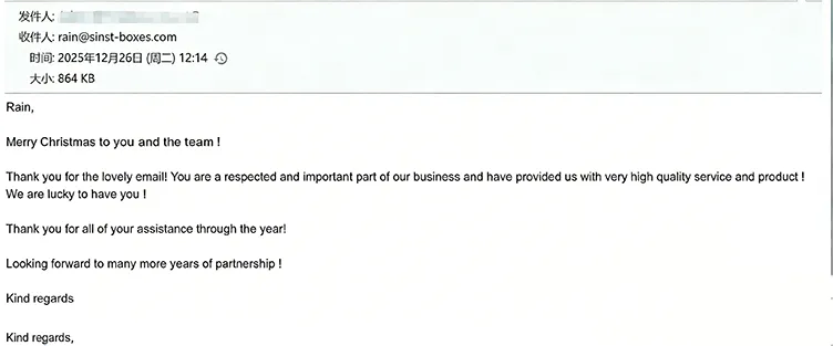 Klantenlof: Onze verpakking en service hebben onze langetermijnpartners tevreden gesteld