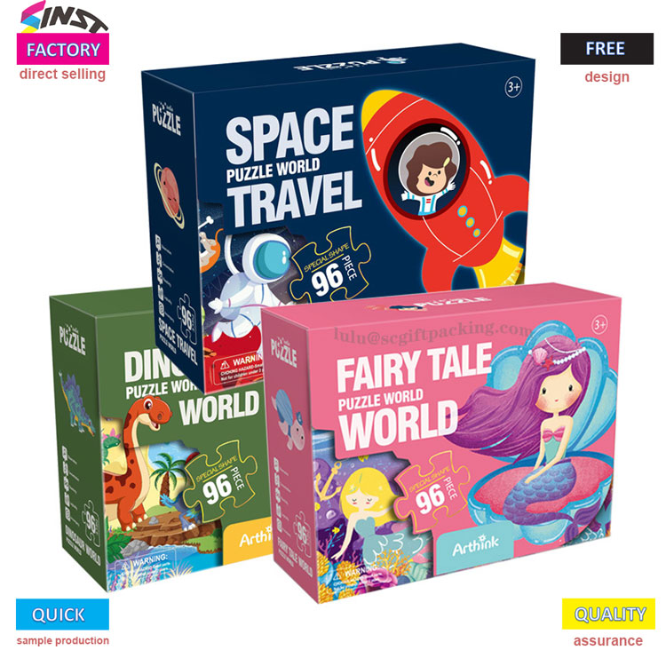 Waarom haasten ouders en kinderen zich om deze puzzelgeschenkdoos te openen?