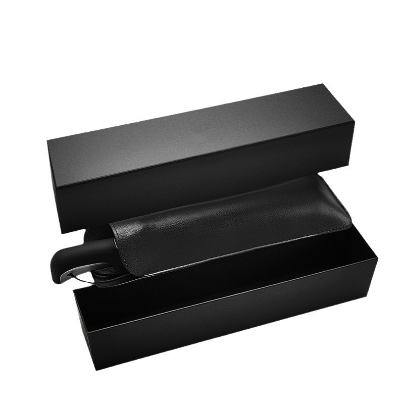 ​Introductie van een stijlvolle zwarte harde geschenkdoos voor hoogwaardige parapluverpakkingen, waardoor het een ideale keuze is voor relatiegeschenken