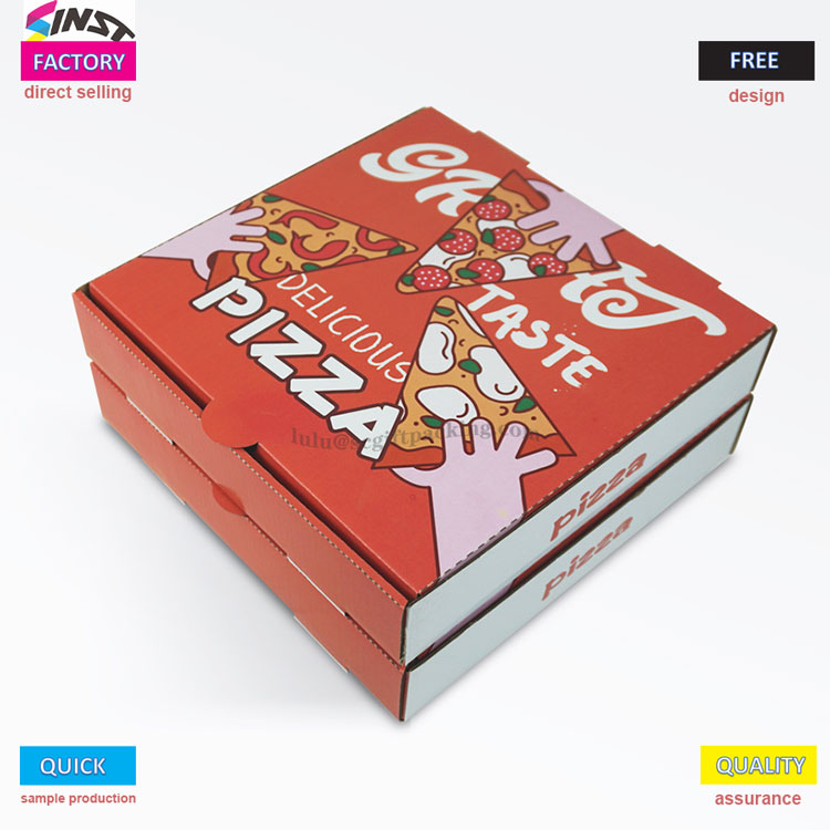 Rode dikke koeienhuidpizza golfkist