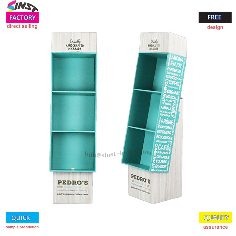 Briefpapier displayrek van golfkarton