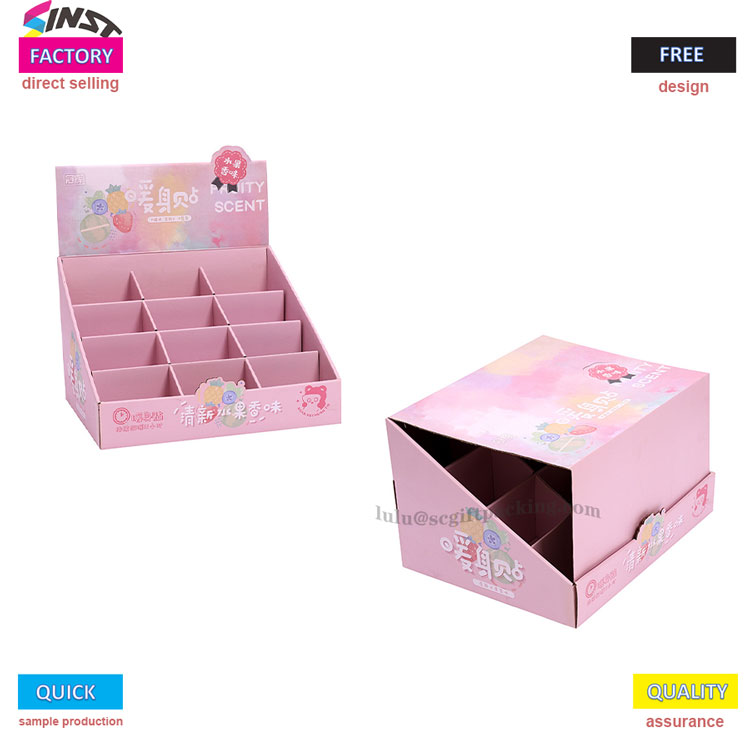 Boek Desktop Cardboard Display Box PDQ Display Dox